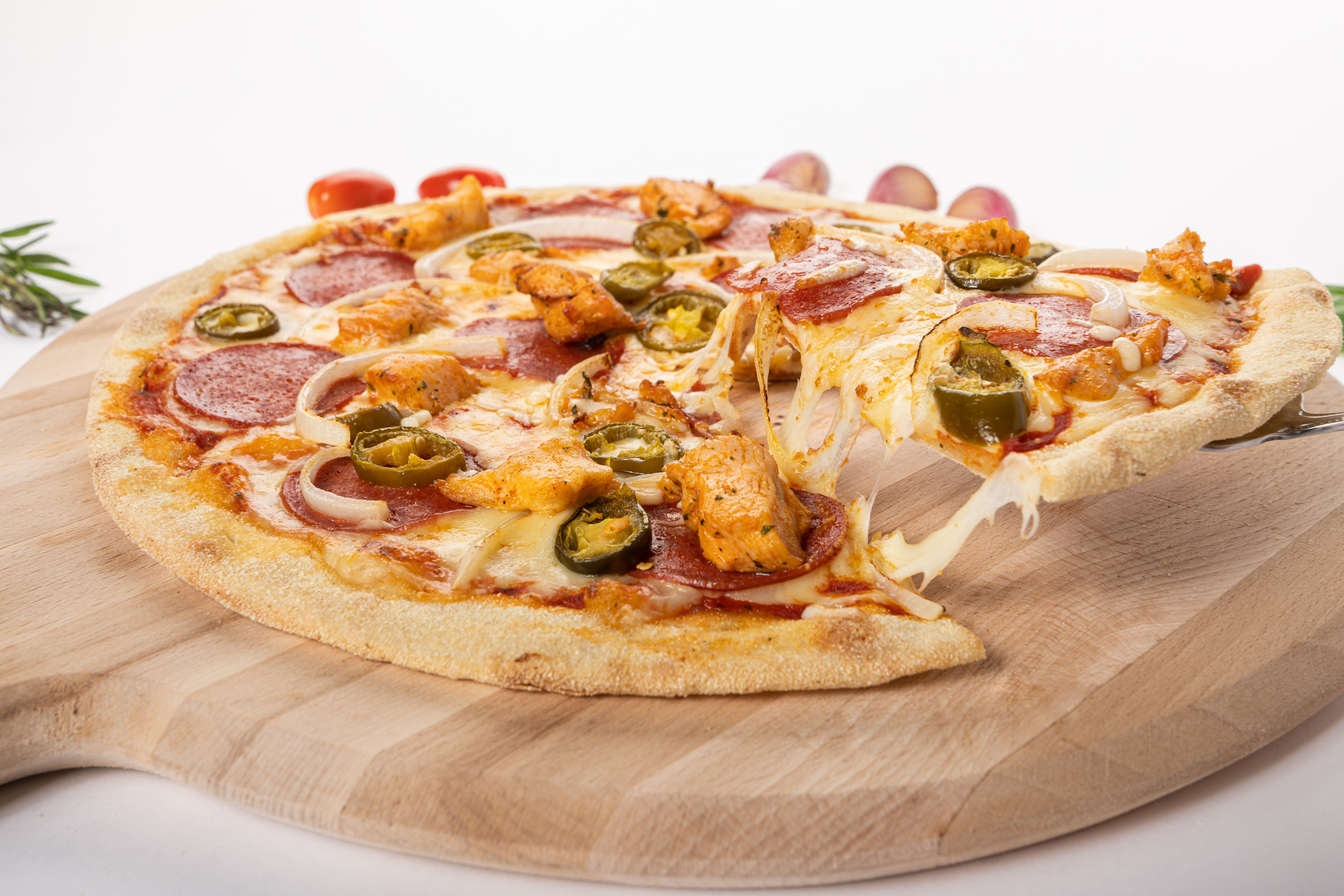 Hot Chicken Pizza